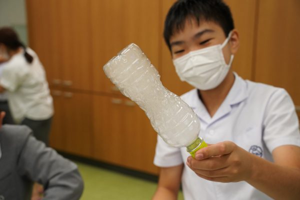 ５年理科「雲」についての出張授業