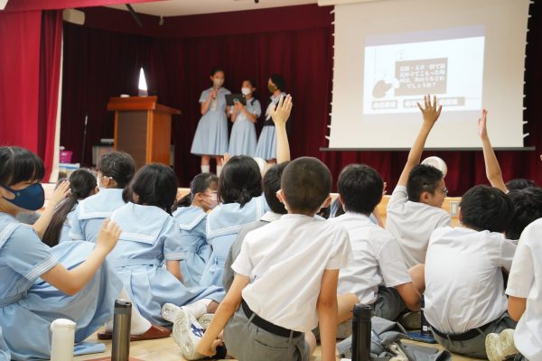 ６年修学旅行学習発表会
