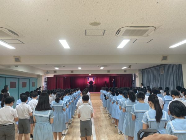 1学期 終業式