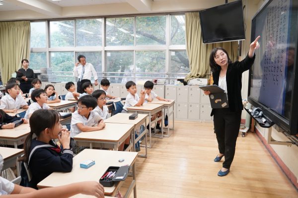 ３年生　道徳の研究授業