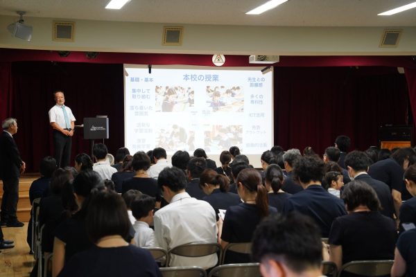 御礼「公開授業・学校説明会」を実施しました。